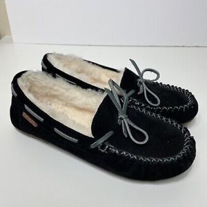 Women's Sheepskin Moccasins Slippers Indoor Outdoor